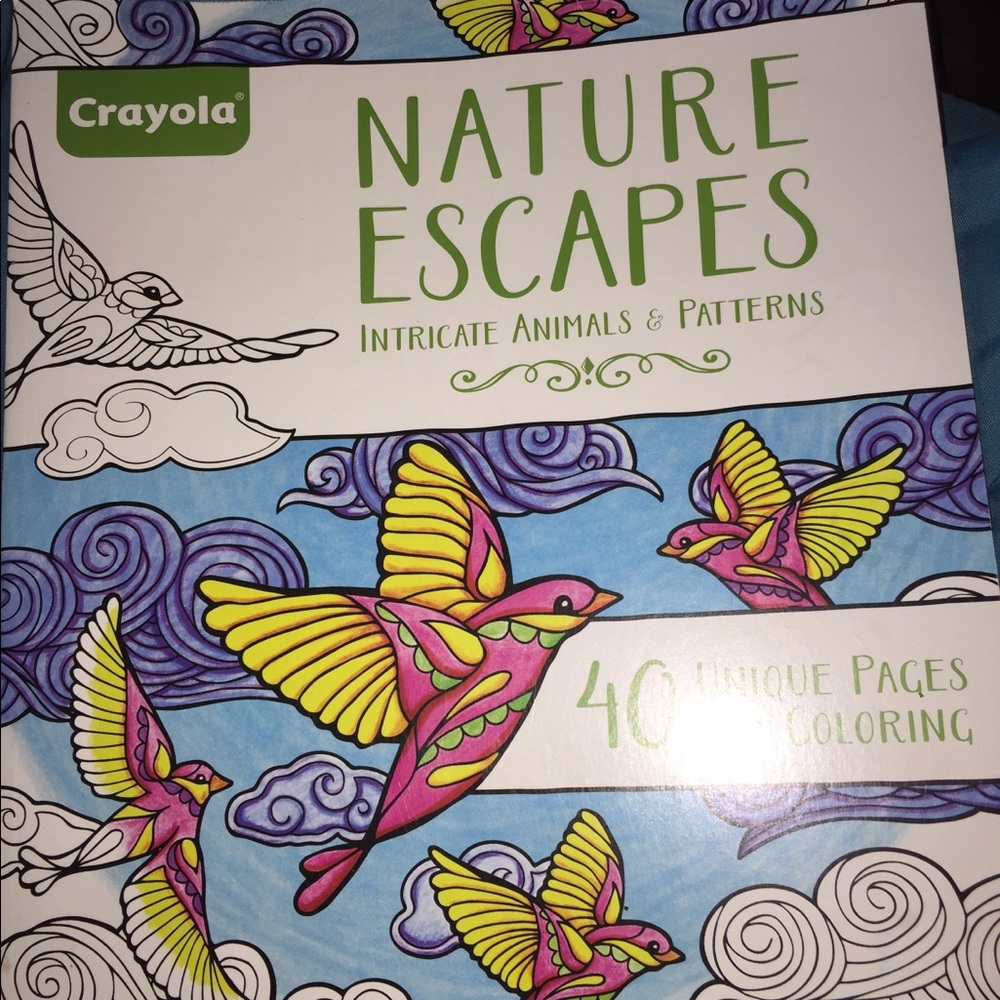 A adult coloring book